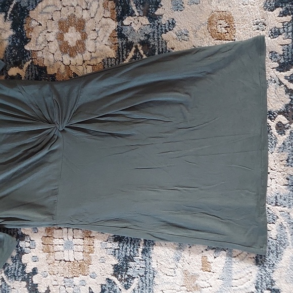 White House Black Market sage dress - Picture 3 of 10